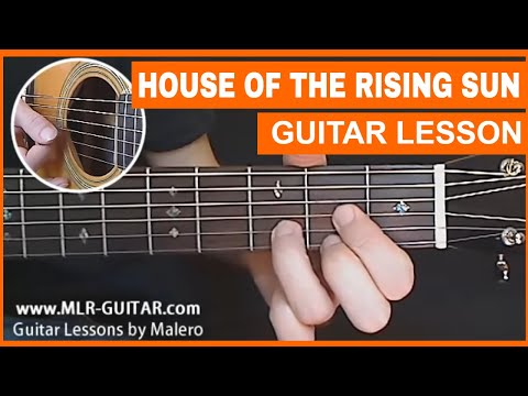 Tommy Emmanuel Guitar Lesson House Of The Rising Sun