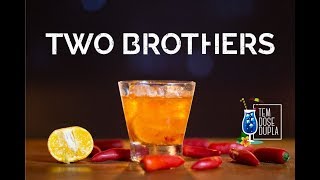 Coquetel com Aperol e Jack - TWO BROTHERS