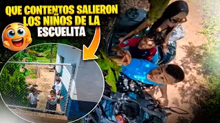 Nos fuimos a las Delicias y alrededores a invitar a los ninos al picnic con Jesus. Llevamos la 360.