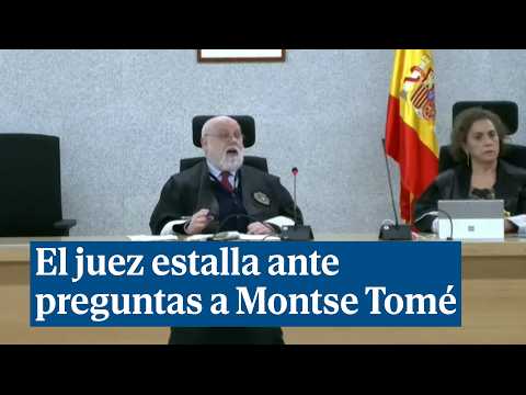 El juez estalla ante preguntas a Montse Tomé: "¿Le pegamos para que diga lo que quiere?"