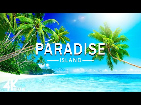 FLYING OVER PARADISE (4K UHD) - Relaxing Music Along With Beautiful Nature Videos - 4K Video HD