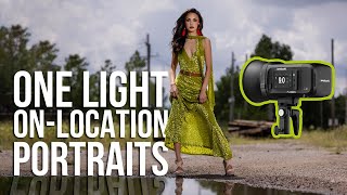 One Light On-Location Portraits Using the Westcott FJ400ii