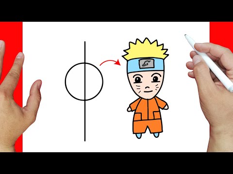 Truco para Dibujar a Naruto paso a paso | Dibujos fáciles