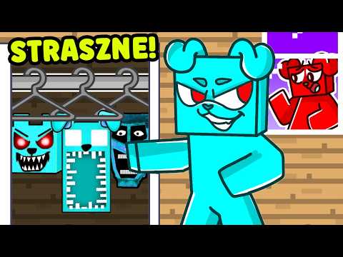 PRZEBIERAM SIĘ za ZŁE POSTACIE w Minecraft 💀😡