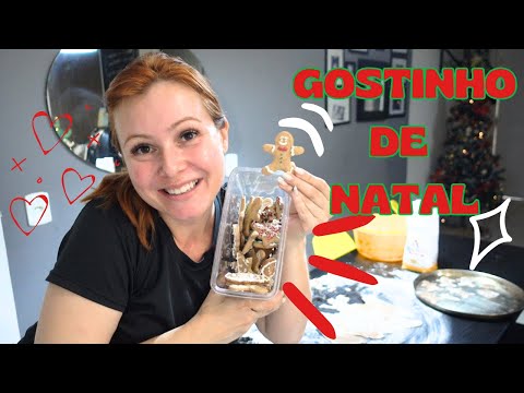 RECEITA DE BISCOITOS NATALINOS DE GENGIBRE|MASSA DE BISCOITO COM GOSTO DE NATAL