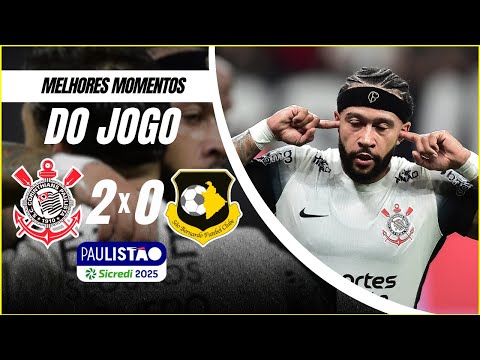 CORINTHIANS 2X0 SÃO BERNARDO | MELHORES MOMENTOS | PAULISTÃO 2025 - 8º RODADA