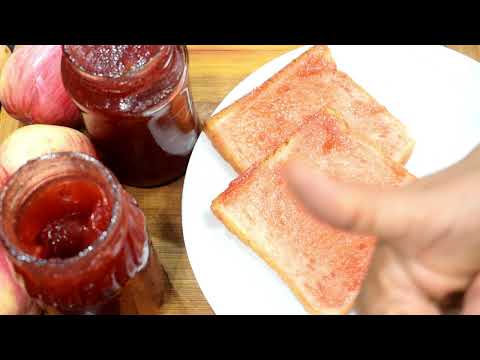 Apple Jam/Homemade Apple jam घर पर सेब का जैम कैसे बनाएं Easy jam recipe