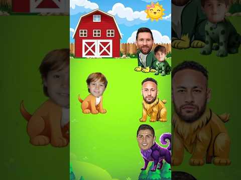 ¿Quién es el papá de quién? Ronaldo⚽🙅 vs Messi vs Neymar