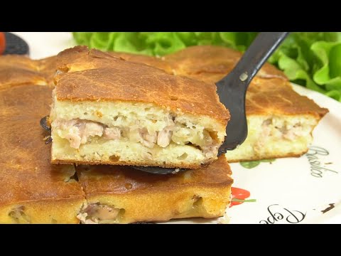 Курник на кефире и ГЛАВНЫЙ секрет, чтобы заливные пироги пропекались и не были внутри сырыми