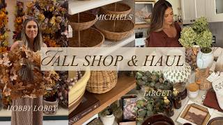 FALL SHOP AND HAUL 2026  🍂 | Target, Michaels, Hobby Lobby, Michaels