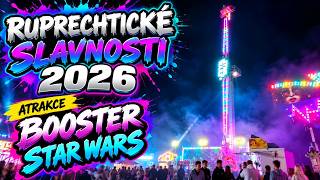 RUPRECHTICKÉ SLAVNOSTI 2026 ATRAKCE BOOSTER(STAR WARS) ZA JÍZDY ATRACTION BOOSTER(STAR WARS) ON RIDE