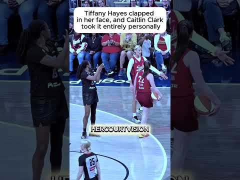 Why Clapping at Caitlin Clark Backfired for Tiffany Hayes and the Valkyries! #caitlinclark #wnba