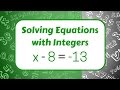 Isolating Variables in Equations