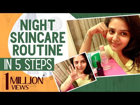 Night Time Skincare Routine In 5 Steps | Makeup Removal | Anchor Sreemukhi LifeStyle | Sreemukhi