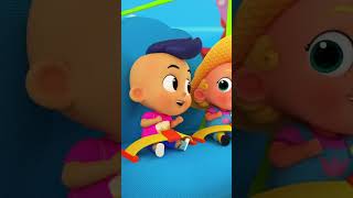 Wheels on the Bus #short #bus #babies #songs #trending #cartoon #rhymes