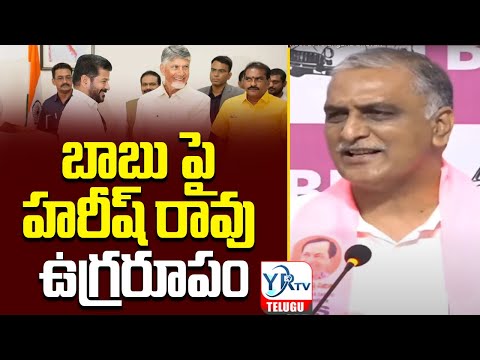 బాబు పై హరీష్ రావు ఉగ్రరూపం ||  Harish Rao  Comments On Chandrababu || YR TV
