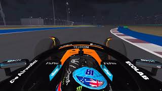 Driving the McLaren MCL39, 2025 @  Lusail International Circuit, Qatar. Assetto Corsa 🏁🏎️🏎️🏁