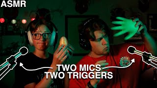 ASMR A Trigger for Each Ear - (Duo Mics)