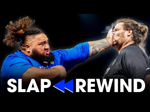 SUMO WRESTLERS FACE OFF IN POWER SLAP!! | Power Slap: Hayden Southall vs Makini Manu | FULL MATCH