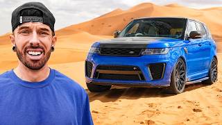 J'AI REMIS À NEUF UN RANGE ROVER SVR, PUIS JE L'AI CONDUIT DANS LE DÉSERT