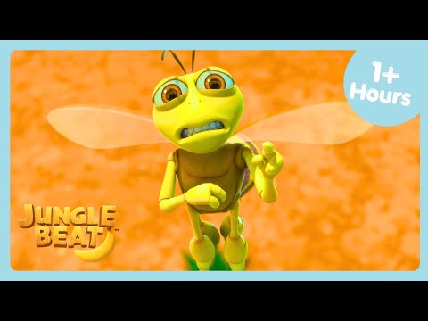 THE BEE PLOT 🐝🤣 | Funniest episodes | Jungle Beat | Cartoons For Kids | WildBrain Bananas