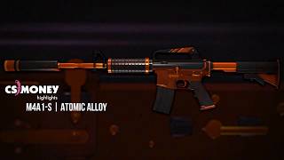 M4A1-S Atomic Alloy Gameplay