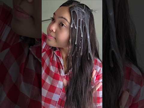 পুজোর আগে ২৫০টাকায় কেরাটিন চুল বাড়িতে বসেই #youtubeshorts #shorts #vlog #keratin #alpsflaxseedgel