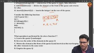 GATE  QUEUE DATA STRUCTURE PART 2