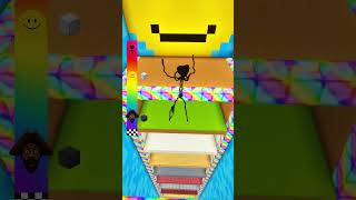 Verity🟡 & Pirate Clark🏴‍☠️ VS Jump Down CHALLENGE⬇️😱 #minecraft #verity