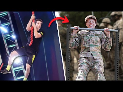 Ninja Warriors Try The Marines Fitness Test!