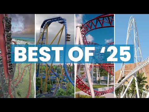 Top 25 New for 2025 Roller Coasters Around the World