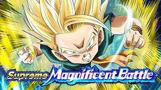 NEXT GENERATION SAIYANS SUPREME MAGNIFICENT BATTLE! STAGE 2 VS. SSJ TRUNKS! (DBZ: Dokkan Battle)