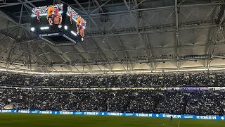 Steigerlied im Dunkeln! | Schalke gg. Freiburg | 1. Bundesliga | 30.10.2022