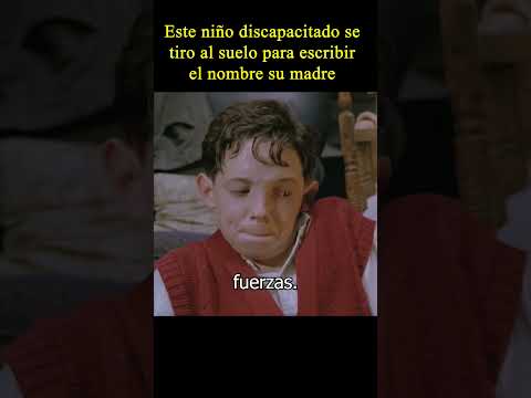 😭Este niño discapacitado se tiro al suelo para...  #peliculas #motivacional #mama