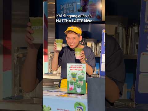 Anh không thoát được đâu anh chai!!! #j4f #gutavuive #gutacafe #gutavn #gutavietnam #matchalatte