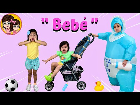 NICOLE SE CONVIRTIO EN UN BEBE MALO | Las Leoncitas Kids