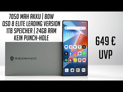 Dieses 649€ Smartphone ist unglaublich: REDMAGIC 10S Pro Unboxing & Eindrücke nach 24h (Deutsch)