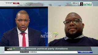 YouTube video thumbnail: IEC Releases Political Party Funding Report