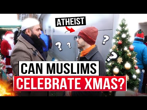 🎄🎅”Can I Say Merry Christmas to Muslims?” – Atheist Asks What Muslims Do on Christmas!