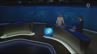 Kamera-PANNE im tagesthemen Intro - Ingo Zamperoni reagiert entspannt