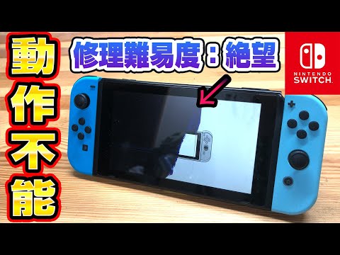 【難易度：絶望】液晶割れだけじゃない共喰いだらけのSwitch修理