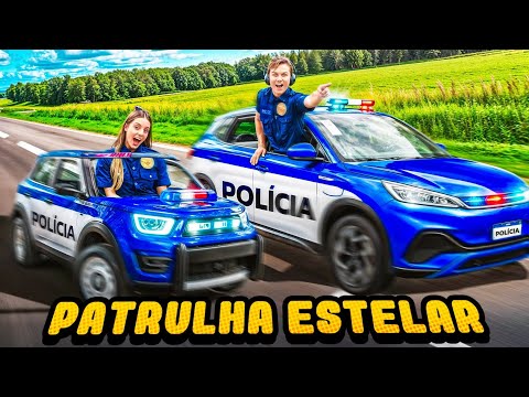 A AVENTURA POLICIAL do Gato Galactico + Música Patrulha Estelar