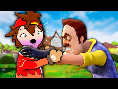 HE'S TRYING TO F%*KING KILL ME!! | Hello Neighbor