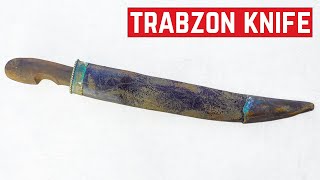 Restoration of a Rare Turkish Trabzon Knife Found in Terrible Condition!