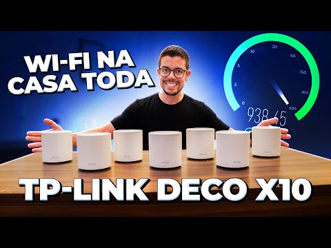 DECO X10 É O NOVO E MELHOR ROTEADOR MESH PARA QUEM NÃO ENTENDE DE WI-FI!