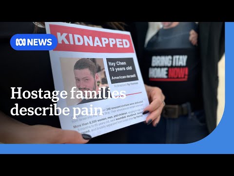 YouTube video thumbnail: Father of Deceased Israeli Hostage Describes Pain as Hamas Delays Return of Bodies