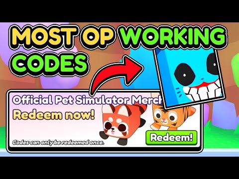 😱*NEW UPDATE CODES* IN PET SIMULATOR 99 UPDATE! ROBLOX PET SIMULATOR 99 UPDATE CODES
