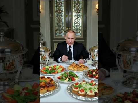 Putin at a Buffet... Then Trump Pulled a Gun - What Happened Next Shocked the World! #trump #putin