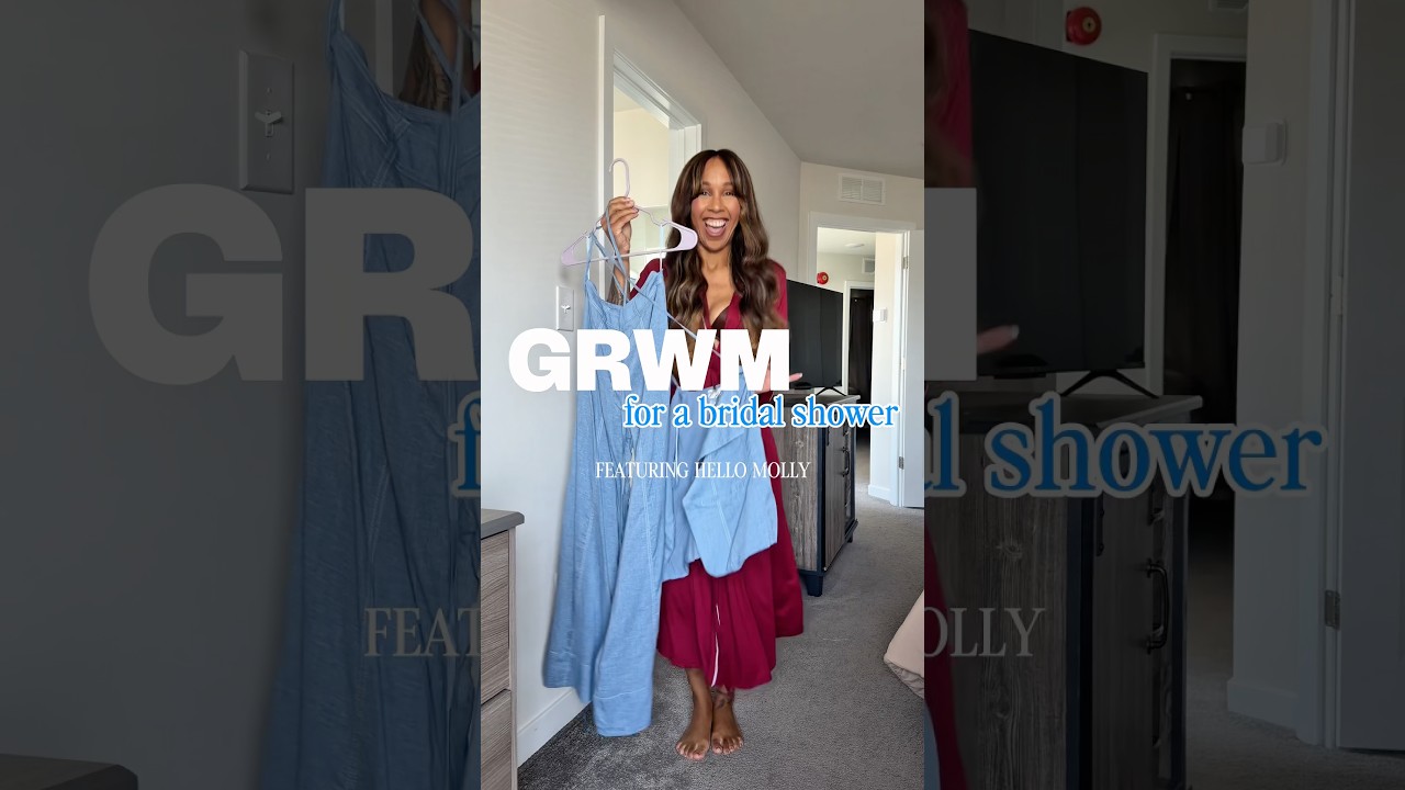 GRWM for a Bridal Shower #BridalShower #WeddingGuestStyle #StyleCreator #PhillyCreator