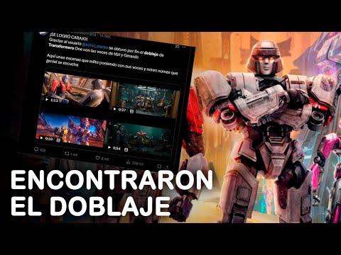 Encontraron el DOBLAJE ORIGINAL de  TRANSFORMERS ONE sin startalents